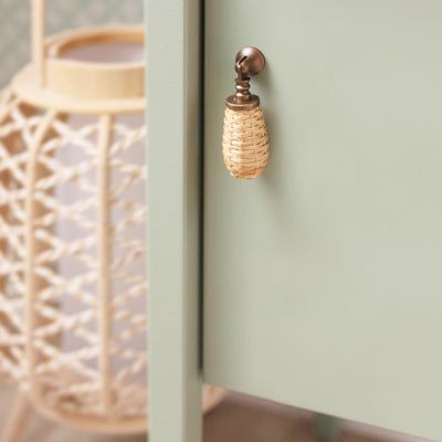 Bouton de meuble goutte osier 17 x 67 mm REI