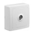 Prise TV en saillie Blok blanc - DEBFLEX