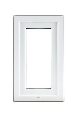 Fenêtre PVC blanc 1 vantail tirant droit H.75 x l. 40 cm CLOSY