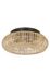 Ventilateur de plafond design bambou 4xE27 + télécommande Ø50cm - Fortaleza COREP
