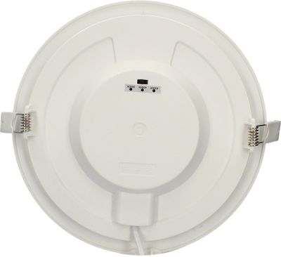 Spot LED encastrable extra-plat Ø220 mm Argent - Saturn ARLUX