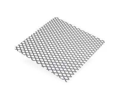 Tôle métal déployé acier brut 500 x 1000 mm épaisseur 0,5 mm CQFD