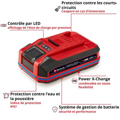 Batterie 18V - 4,0 Ah SEALED PXC Plus EINHELL