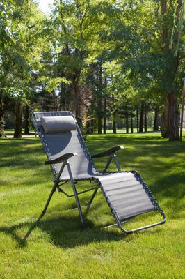 Fauteuil relax graphite gris NEO - PROLOISIRS