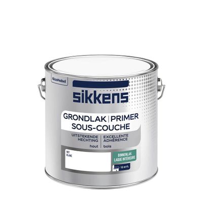Sous-couche pour laque intérieure 2,5 L - SIKKENS