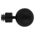 Embout déco boule en métal diam 28 mm Finition Noir mat - MOBOIS