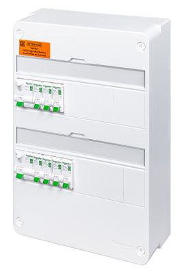 Tableau électrique pré-équipé Resi9 XE 2 rangées pour logement T1 à T3 - SCHNEIDER ELECTRIC
