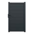 Portillon aluminium MUGUET l.1,00 x H.1,78 m gris livraison directe à domicile GARDEN GATE