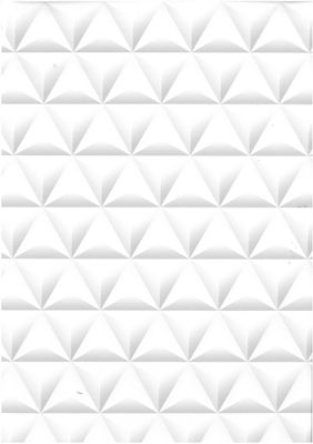 Adhésif décoratif imprimé triangles 3D 2 x 0,45 m VENILIA