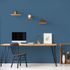 Peinture murs, boiseries et radiateurs bleu seram velours 0,5 L - RIPOLIN
