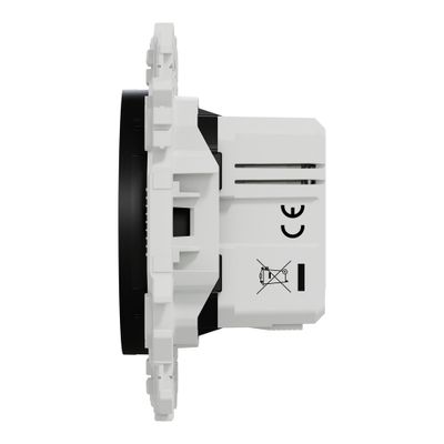 Double prise USB-C 21W Odace 2025 noir - SCHNEIDER ELECTRIC