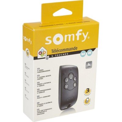 Télécommande pour motorisation 4 canaux SOMFY