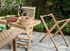 Table desserte de jardin TEA acacia 45 x 45 50 cm, Livraison à domicile incluse - PROLOISIRS
