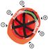 Casque de protection avec visière grillagée et protège oreilles Yukon® OREGON