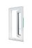 Fenêtre PVC blanc 1 vantail tirant gauche H.75 x l. 40 cm CLOSY