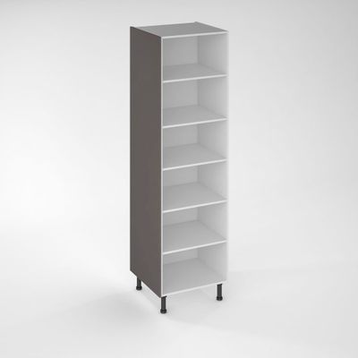 Joue de finition pour colonne Lotus gris plomb mat 200 x 57 cm OFITRES