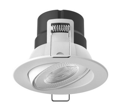 Spot LED encastrable salle de bain IP65 et BBC dimmable et orientable Blanc - EF5 ARIC