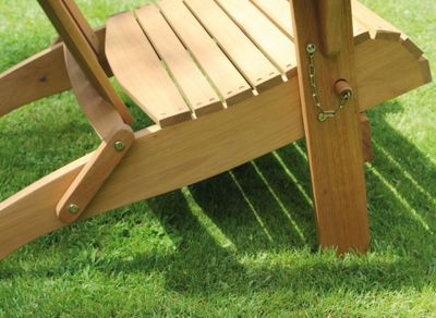 Fauteuil de jardin ADIRONDAC acacia, Livraison à domicile incluse - PROLOISIRS