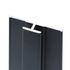Profilé de jonction anthracite pour panneaux muraux de 210 cm - SCHULTE