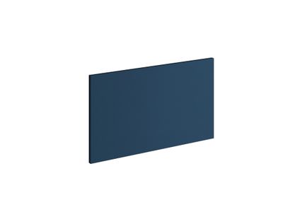 Façade tiroir pour meuble de cuisine Lotus bleu indigo mat 35 x 60 cm OFITRES