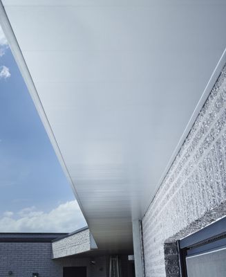 Lot planchettes lambris PVC blanc pré-percées 153 - 10 x 250 x 4000 mm - DECEUNINCK