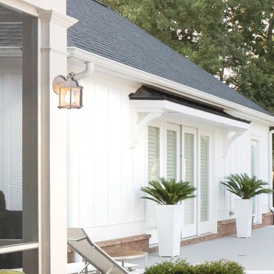 Applique extérieur E27 Palerme blanc IP44 60W - COREP