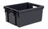 Bac plastique 30 litres gris