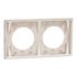 Plaque de finition 2 postes Odace 2025 beige sable - SCHNEIDER ELECTRIC
