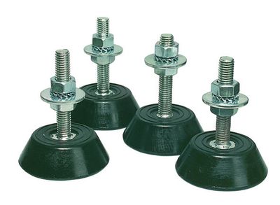 Plots anti-vibration lot de 4 - AUTOGYRE