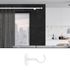 Support ouvert en métal de 60 mm diam 28 mm Finition Blanc brillant par 2 - MOBOIS