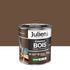 Peinture bois brun Normandie satin 0,5 L - JULIEN