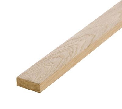 Planche bois massif chêne rabotée non traitée - Ép.20 x l.100 mm - L.2.40 m - AJ TIMBER