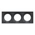 Plaque de finition 3 postes anthracite - Odace 2011 Styl SCHNEIDER ELECTRIC