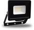 Projecteur extérieur LED Kali noir IP65 850 lumens blanc neutre - ARLUX