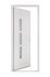 Porte d'entrée Manhattan poussant gauche +insert inox 215 x 90 cm CLOSY