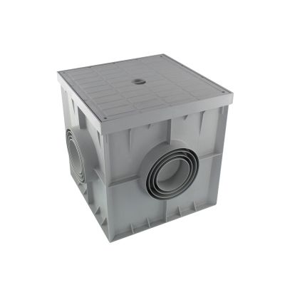 Regard de branchement PP 300x300mm gris - FITT