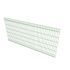 Panneau de grillage rigide Giga 200 2,50m x 1,23 m vert CLOTEX