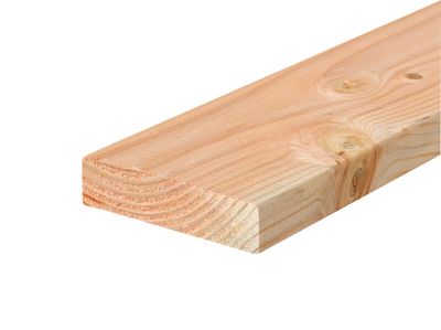 Lame barrière douglas - Ép.28 x l.100 mm - L.2.00 m - MS BOIS