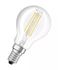 Ampoule LED E14 à filament 4 W=470 lumens blanc chaud OSRAM