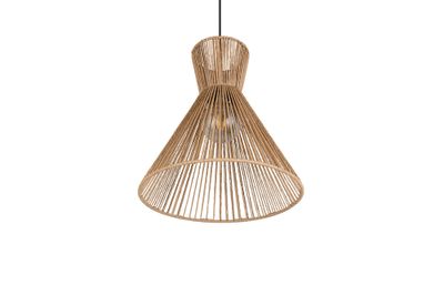 Suspension E27 Rosalie fil de papier naturel 28W - CASALUM