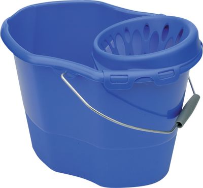 Seau balai franges 2 compartiments NESPOLI