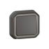 Interrupteur va-et-vient étanche IP55 encastrable Anthracite - Plexo LEGRAND