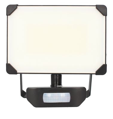 Projecteur extérieur LED détecteur de mouvements Kreon R noir IP65 6750 lumens blanc neutre - ARLUX