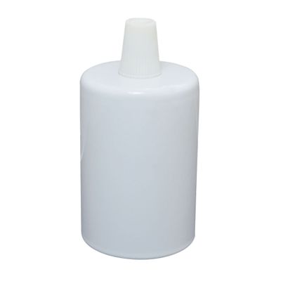 Douille électrique E27 métal blanc - TIBELEC