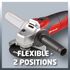 Meuleuse d'angle diamètre 125 mm 850 W TC-AG 125 Kit EINHELL