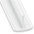 Profilé en T PVC blanc 25 x 18 mm 2,60 m CQFD