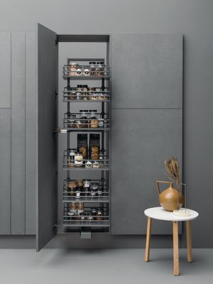 Colonne de rangement coulissante pour porte de 60 cm VIBO