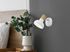 Spot E14 Latika blanc et bois 10W - REALITY