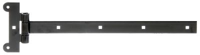 Penture festonnée 400 mm noir ALBERTS