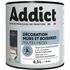 Peinture décoration Murs et Boiseries SATIN 0,5 L Gris Anthracite - ADDICT